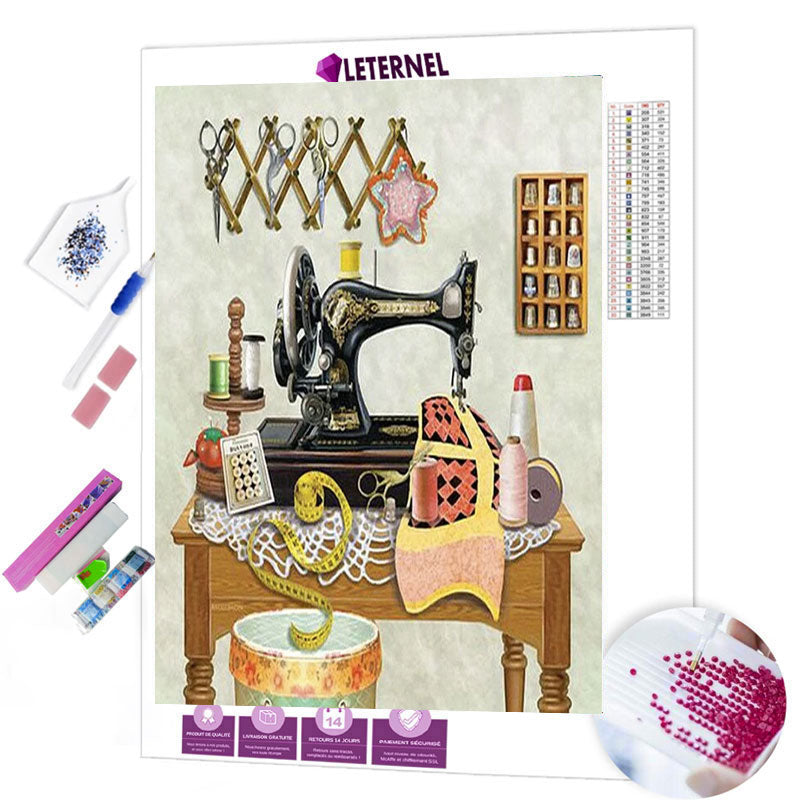 Broderie Diamant - Machine à coudre