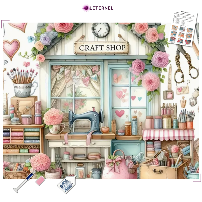 Broderie Diamant - Magasin de couture