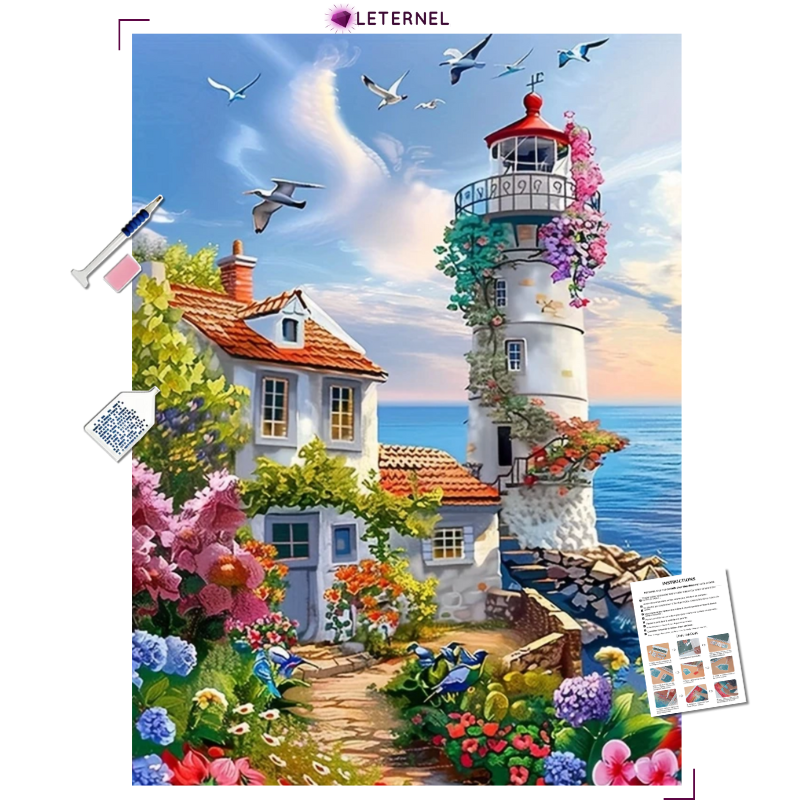 Broderie Diamant - Maison phare