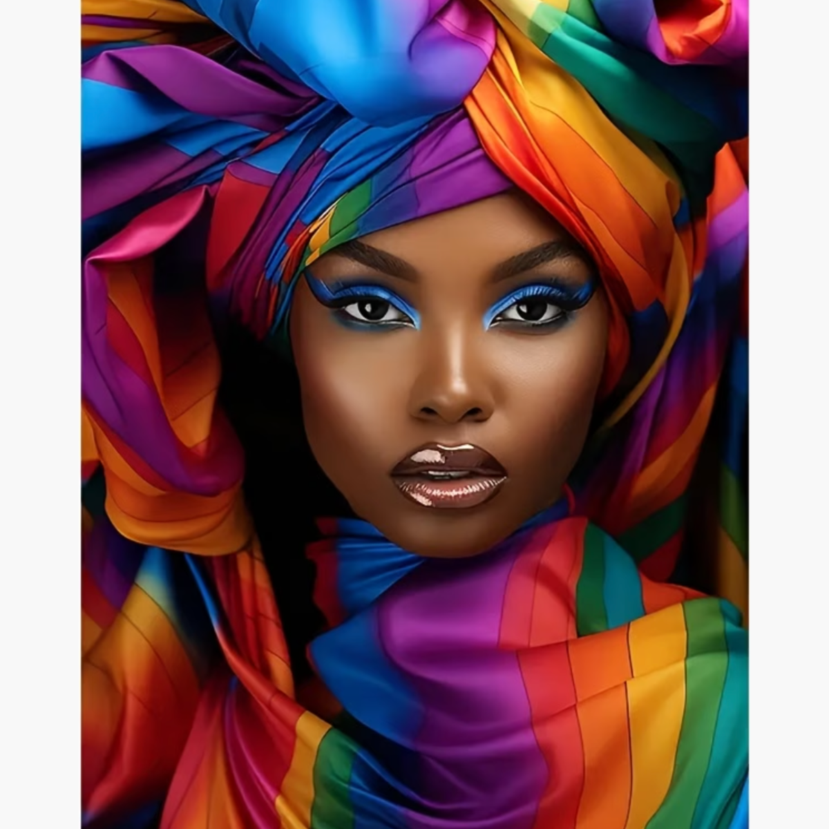 Broderie Diamant - Mama africa