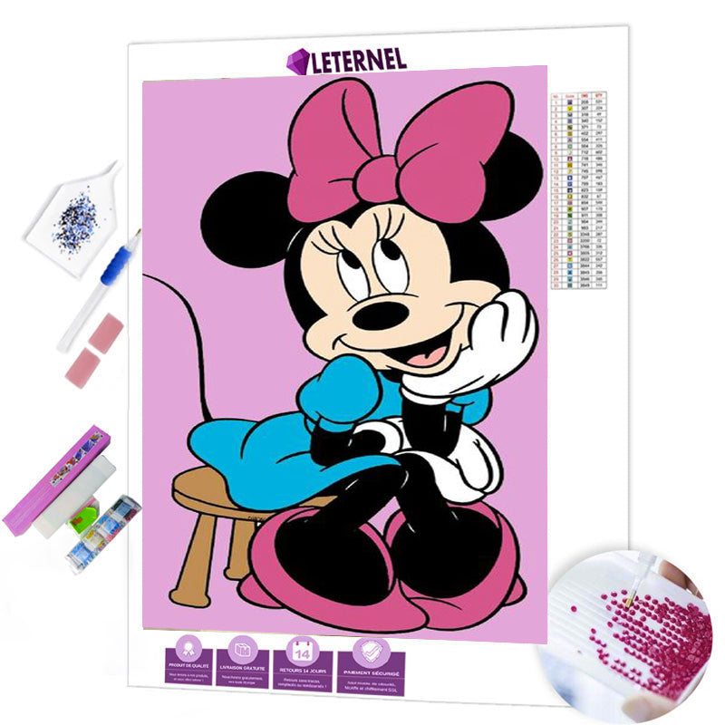 Broderie Diamant - Minnie