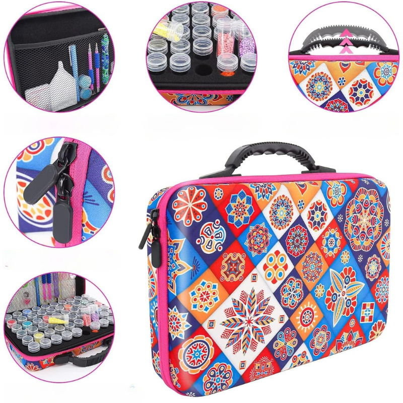 Étui de rangement diamants x60 - Mosaïque