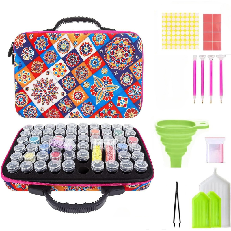 Étui de rangement diamants x60 - Mosaïque