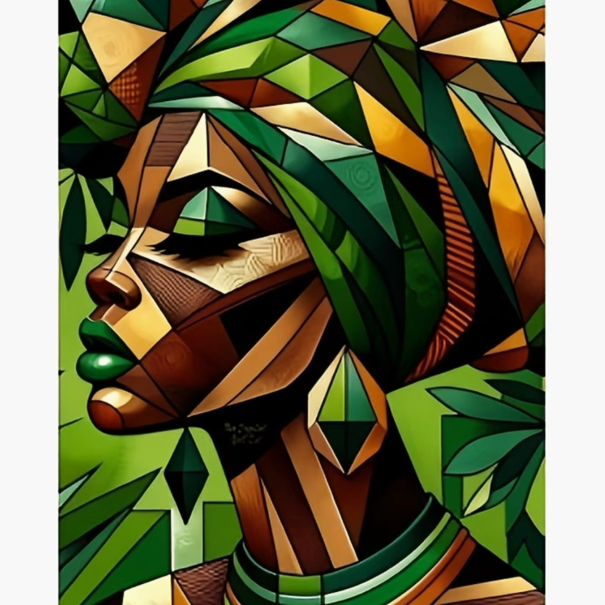 Kit Diamond Painting – Mosaïque femme | LETERNEL