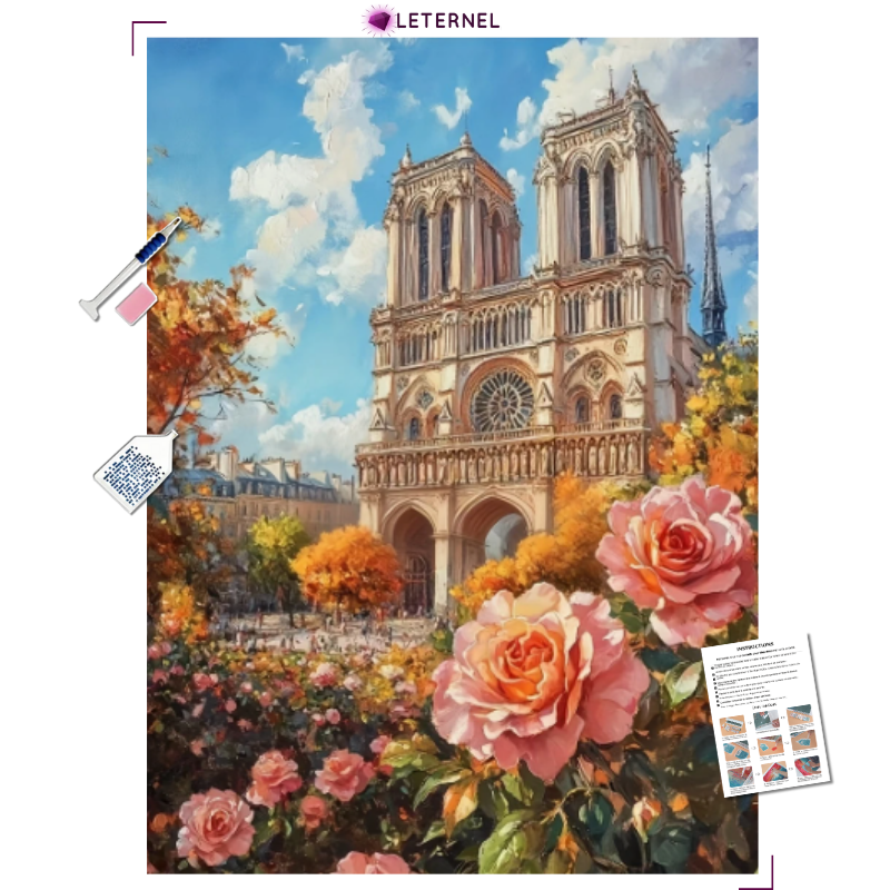 Broderie Diamant - Notre-Dame