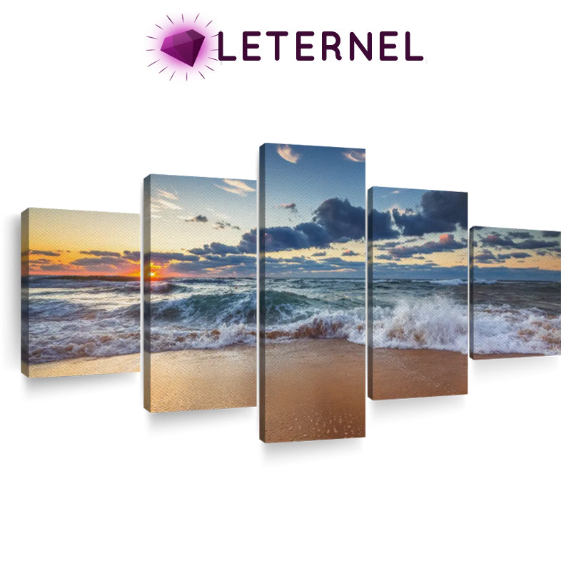 Broderie Diamant - Multi panel - Océan