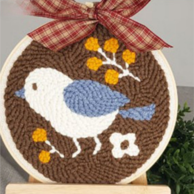 Punch Needle - Oiseau