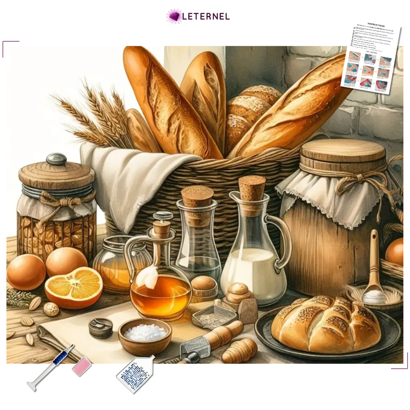 Broderie Diamant - Pains