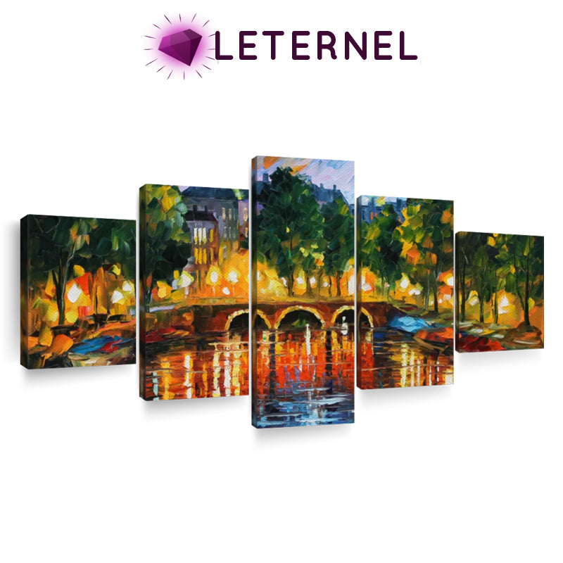 Broderie Diamant - Multi panel - Peinture d'Amsterdam