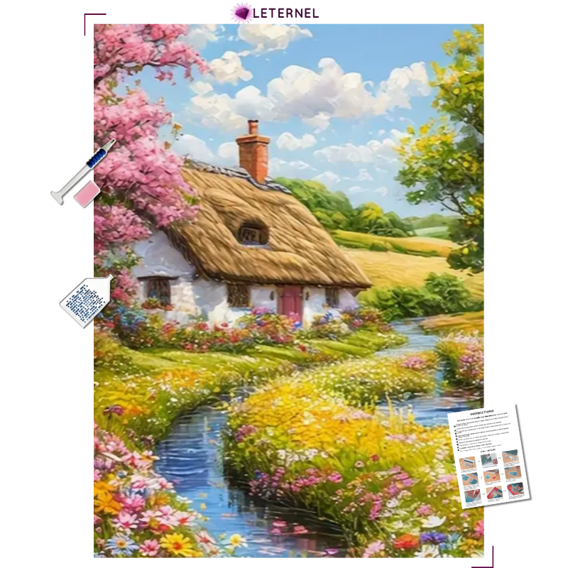 Broderie Diamant - Peinture auberge