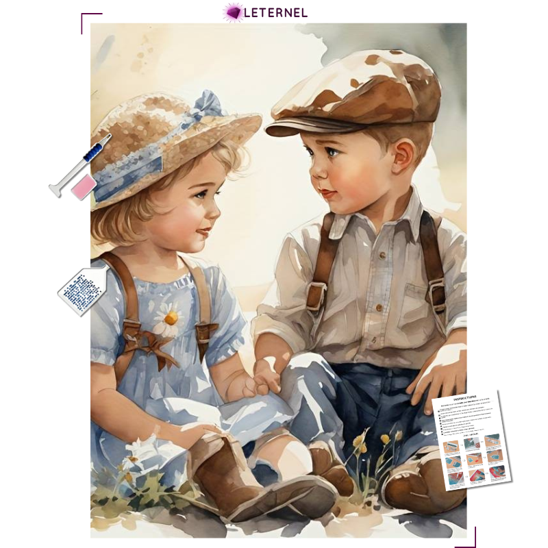 Broderie Diamant - Peinture enfants
