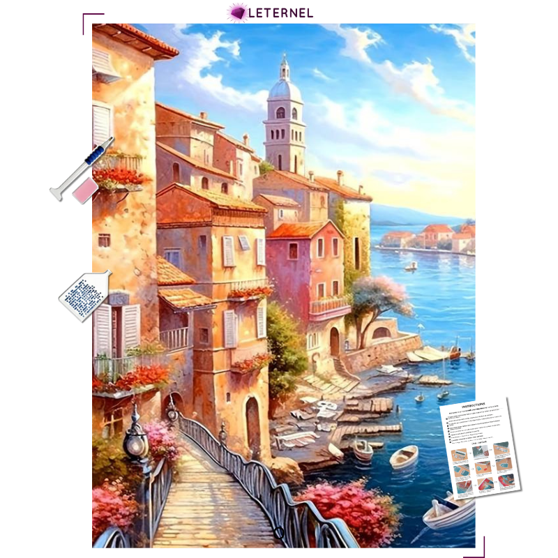 Broderie Diamant - Petit port