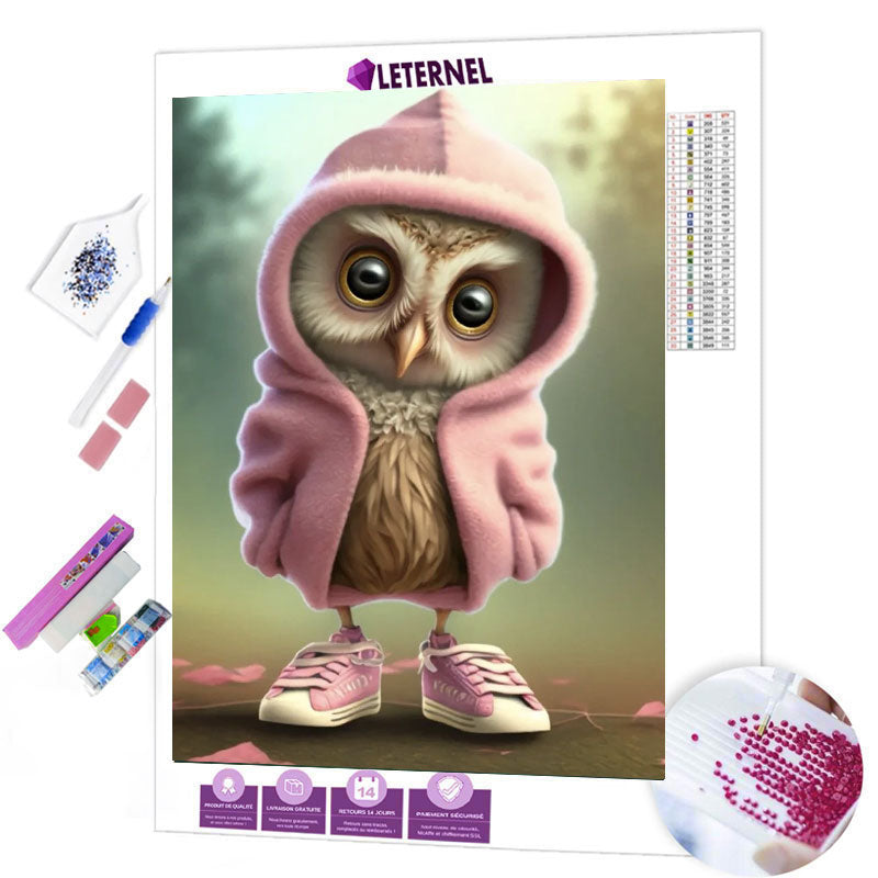 Broderie Diamant - Piou