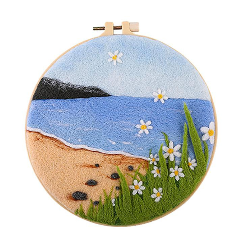 Feutrage à l&#39;aiguille - Plage