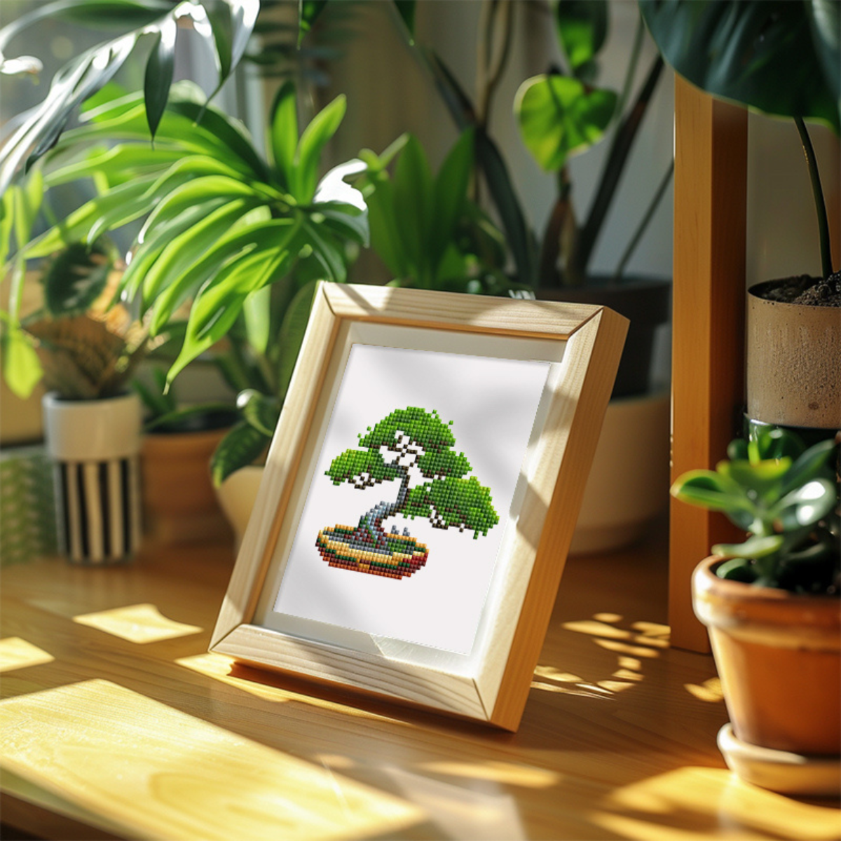 Kit Diamond Painting – Mini broderie diamant x12 - Plantes | LETERNEL