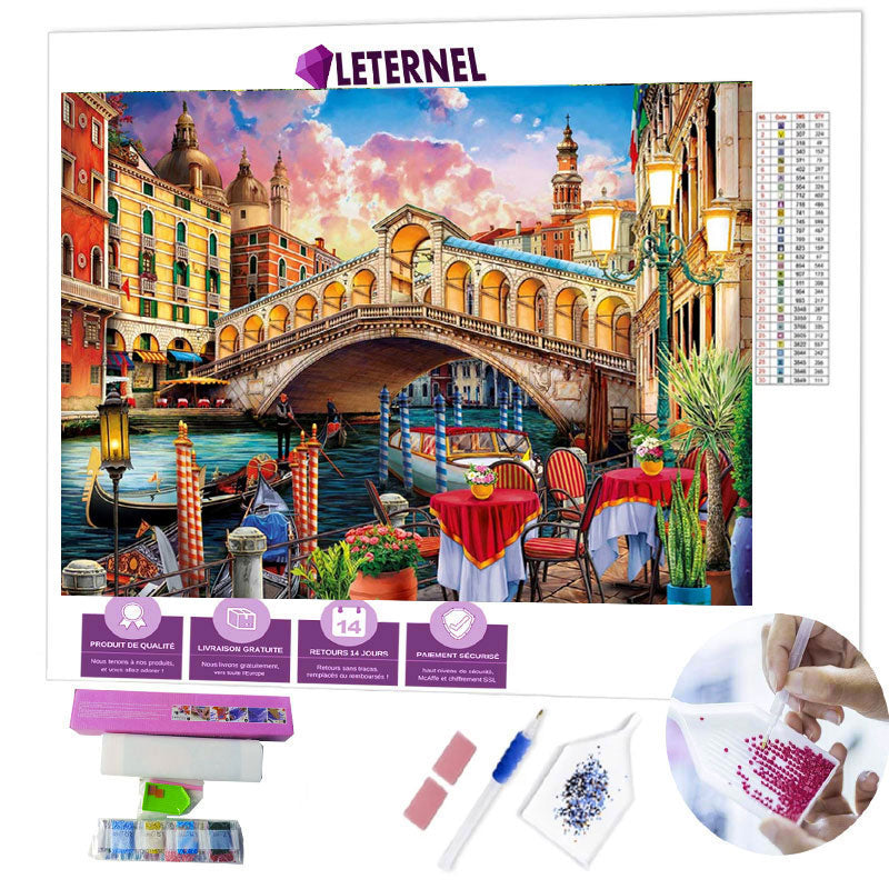 Broderie Diamant - Pont Venise