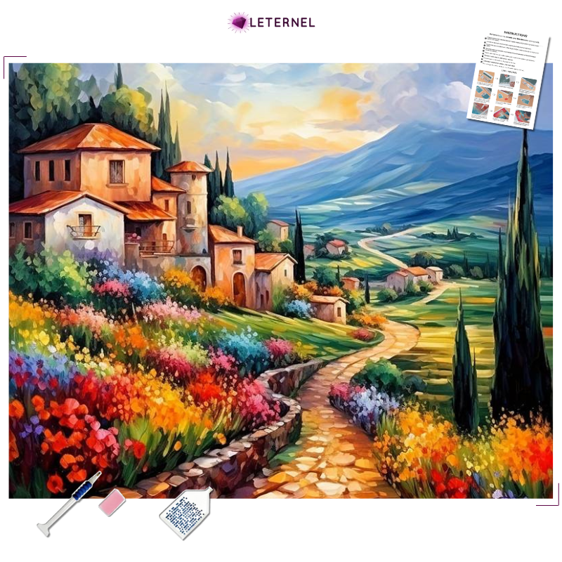 Broderie Diamant - Provence