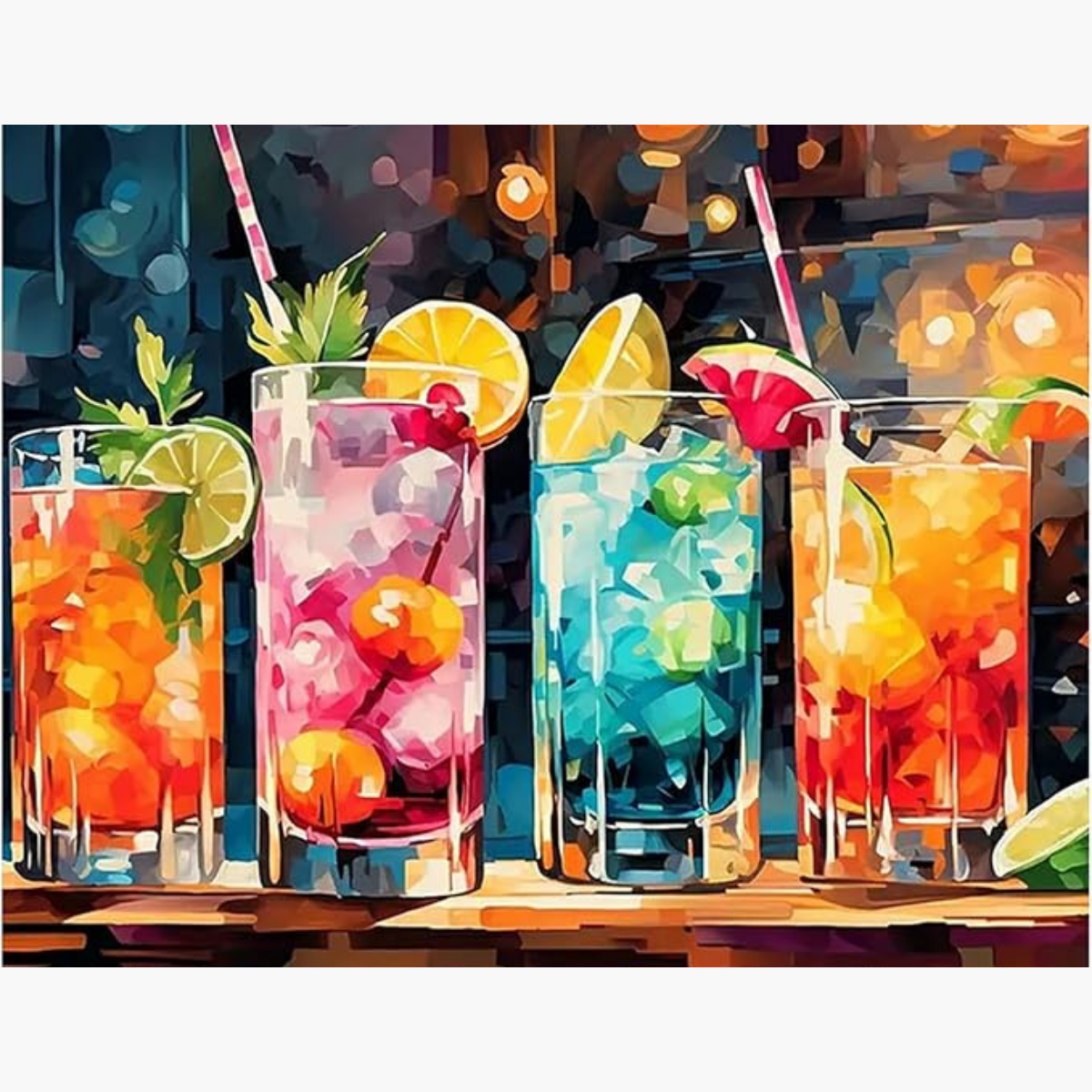 Broderie Diamant - Soirée cocktails