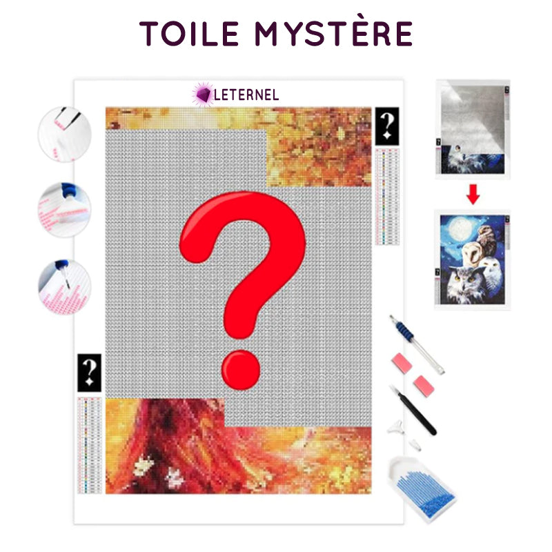 Broderie Diamant - Toile mystère - Thème film iconique