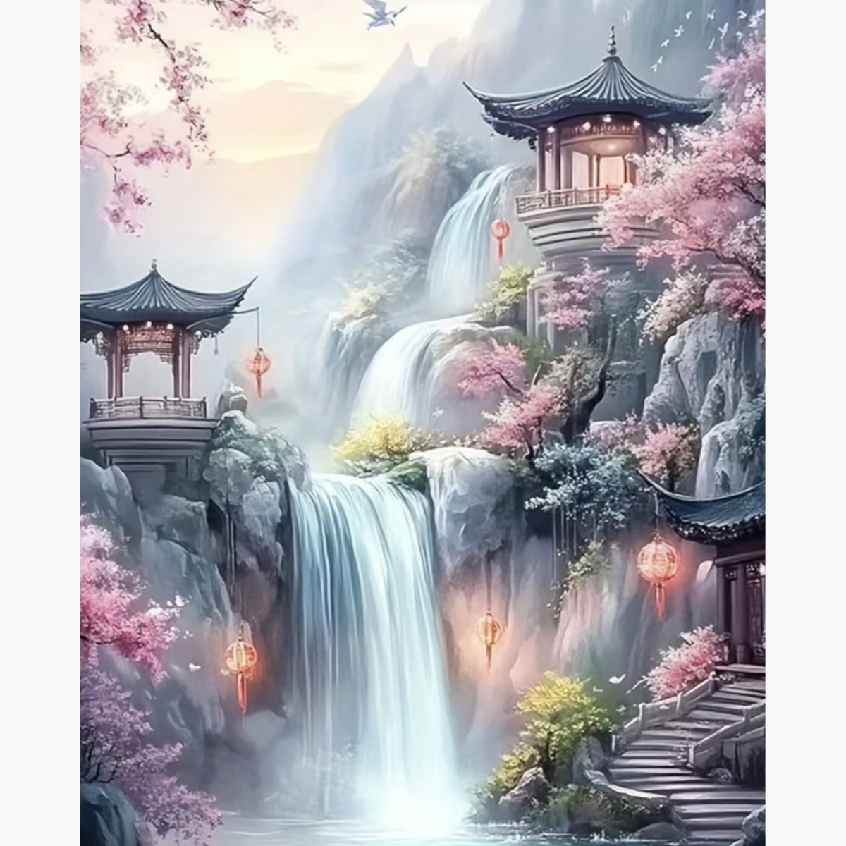 Broderie Diamant - Temples vallée