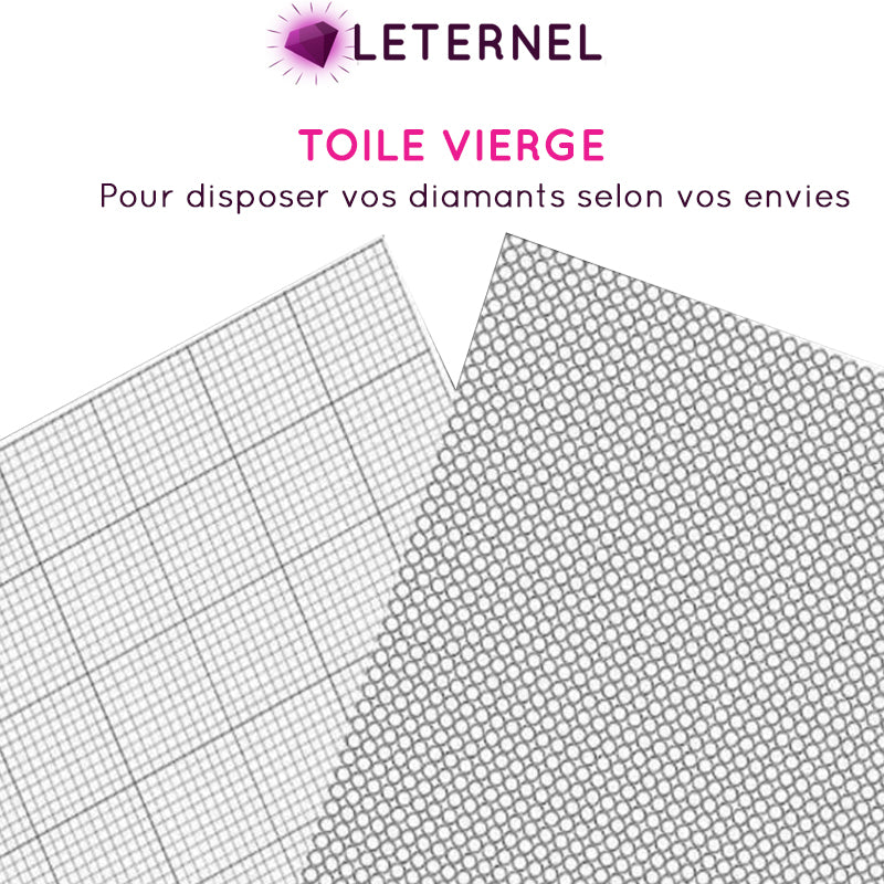 Toile adhésive vierge