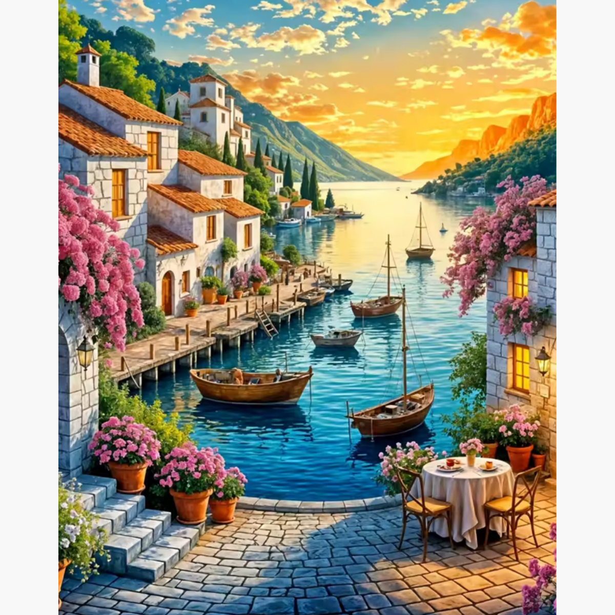 Broderie Diamant - Vallée méditerranée