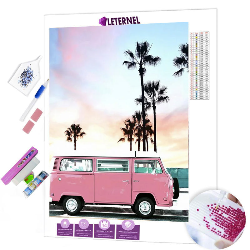 Broderie Diamant - Van vacances