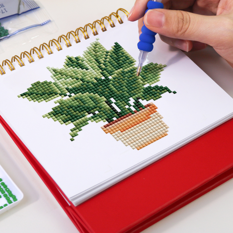 Calendrier Diamond Painting – Édition Plantes 2026