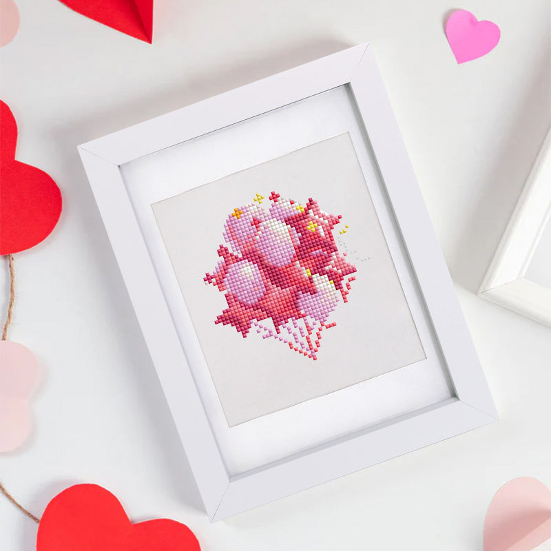 Mini broderie diamant x12 - Anniversaire