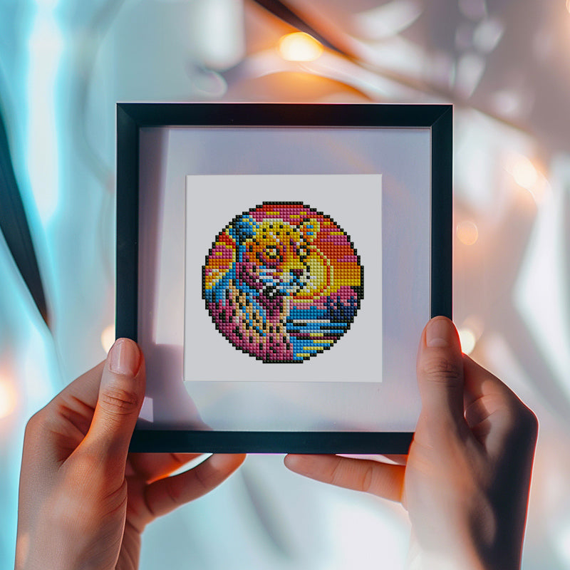 Mini broderie diamant x4 - Animaux