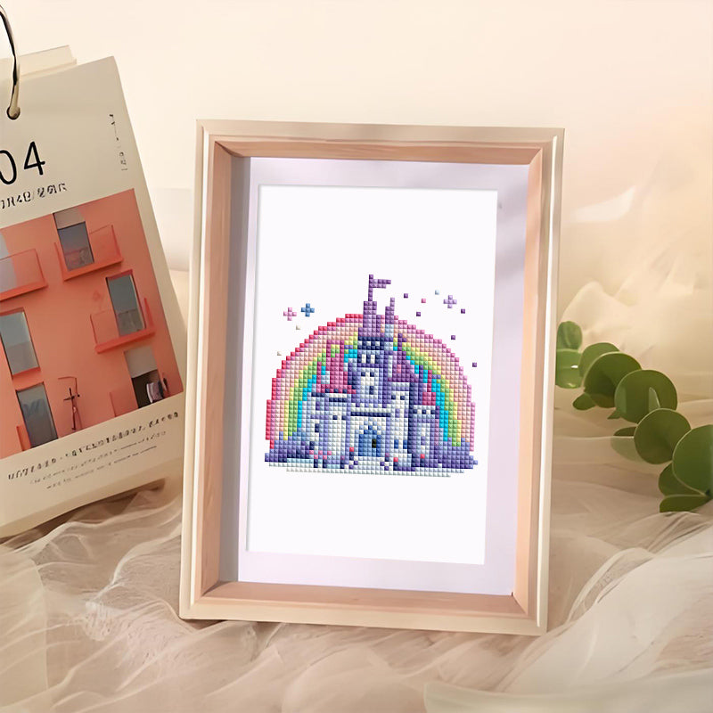 Mini broderie diamant x12 - Girly