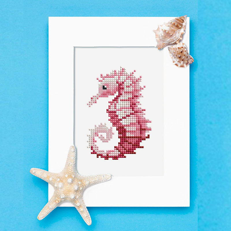 Mini broderie diamant x12 - Poissons