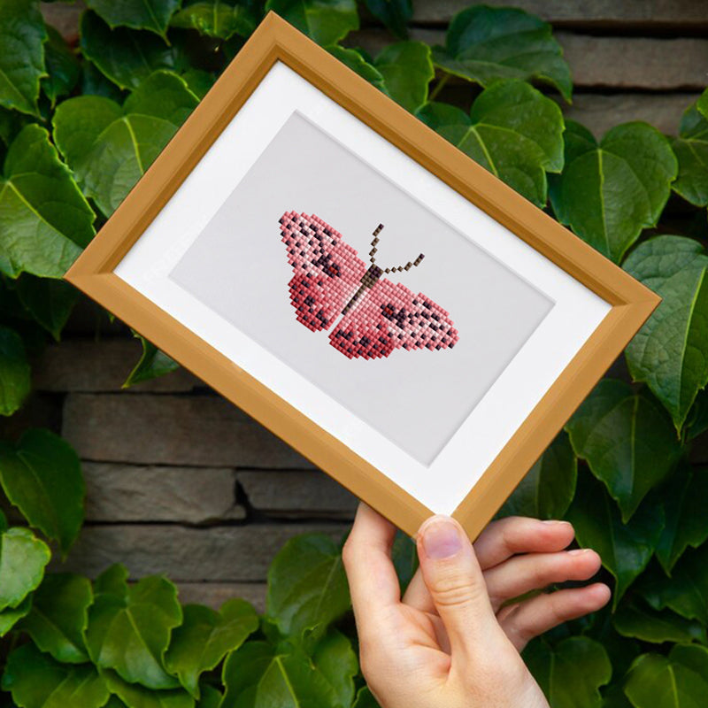 Mini broderie diamant x12 - Papillons