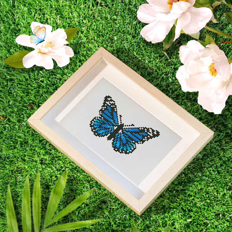 Mini broderie diamant x12 - Papillons