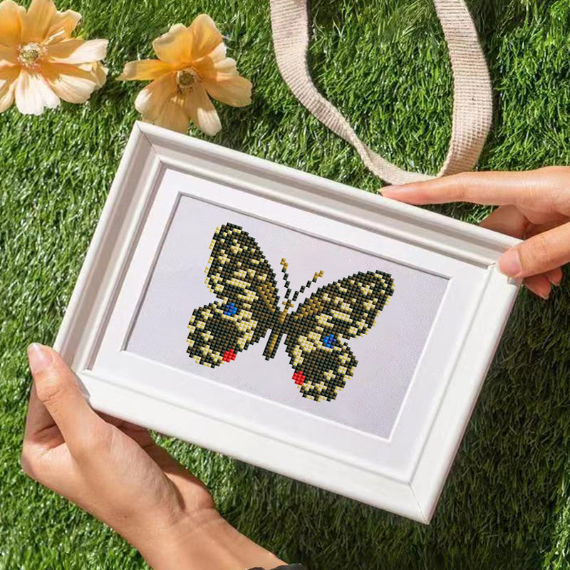 Mini broderie diamant x12 - Papillons