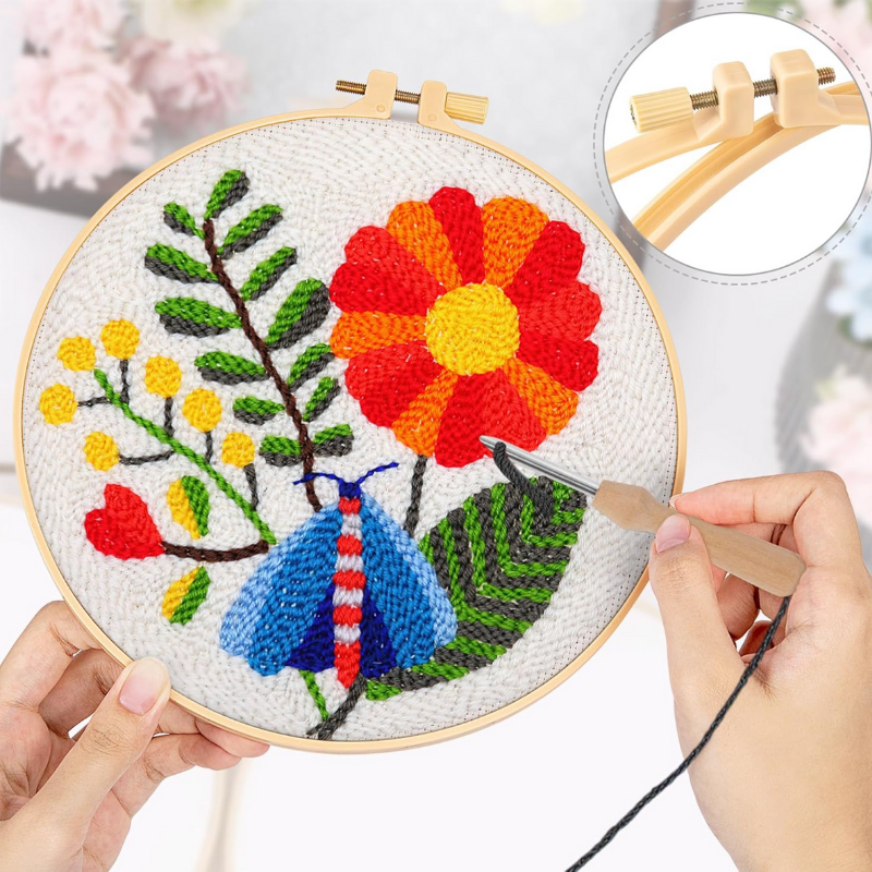 Punch Needle - Chouette