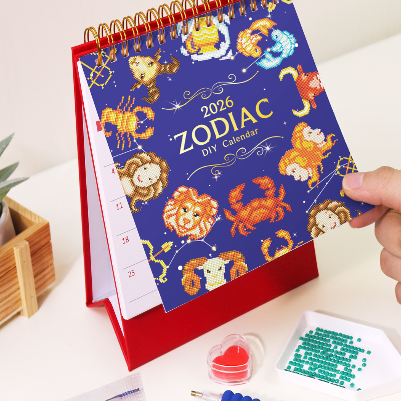 Calendrier Diamond Painting – Édition Astrologie 2026