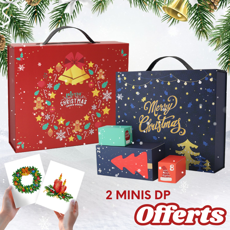 Calendrier de l'avent broderie diamant 2025