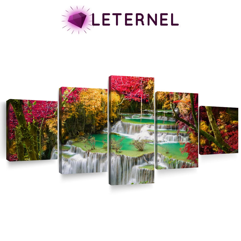 Broderie Diamant - Multi panel - Cascades