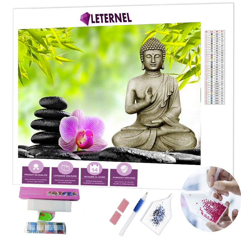 diamond painting bouddha