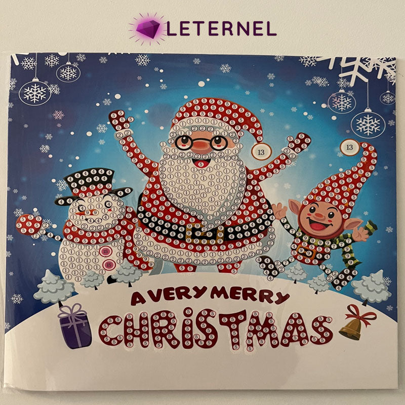 Cartes de Noël à broder - Esprit de Noël