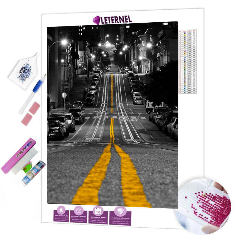 Broderie Diamant - Avenue Los Angeles