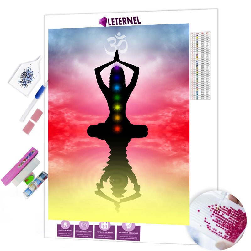 Broderie Diamant - Meditation nirvana