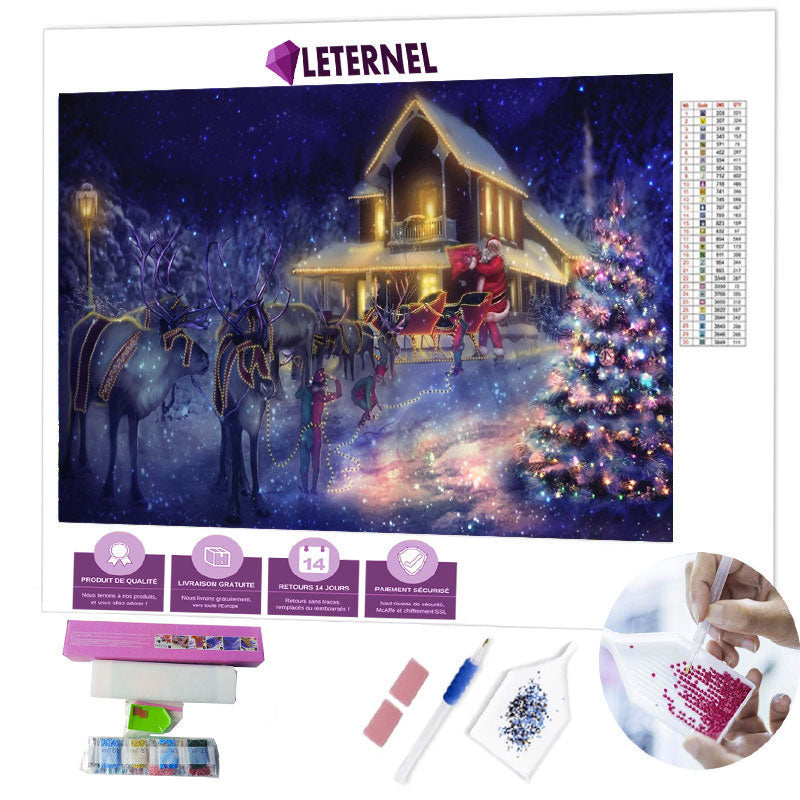Broderie Diamant - Organisation Noël